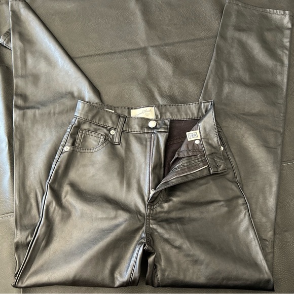 Universal Thread Leather Jeans - Picture 1 of 4